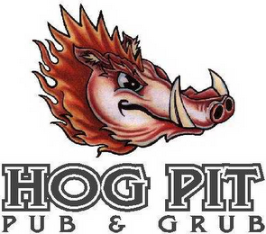 HOG PIT PUB & GRUB logo