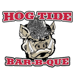 HOG TIDE BAR-B-QUE logo