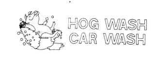 HOG WASH CAR WASH logo