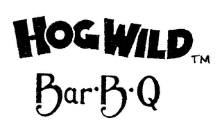 HOG WILD BAR-B-Q logo