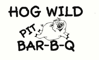 HOG WILD PIT BAR-B-Q logo