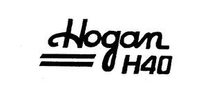 HOGAN H40 logo