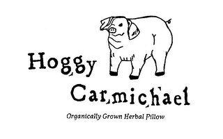 HOGGY CARMICHAEL ORGANICALLY GROWN HERBAL PILLOW logo