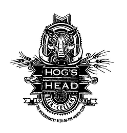 HOG'S HEAD BEER CELLARS 1994 THE MICROBREWERY BEER-OF-THE-MONTH CLUB logo