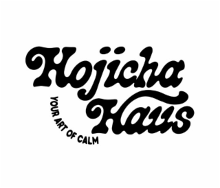HOJICHA HAUS YOUR ART OF CALM logo