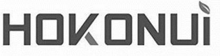 HOKONUI logo