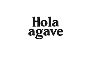 HOLA AGAVE logo