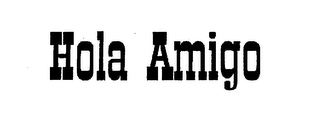 HOLA AMIGO logo