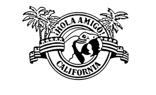 HOLA AMIGO CALIFORNIA logo