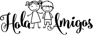 HOLA AMIGOS logo