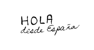 HOLA DESDE ESPANA logo