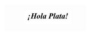 ¡HOLA PLATA! logo