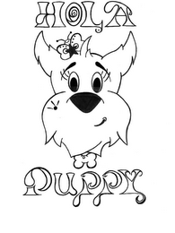 HOLA PUPPY logo
