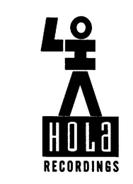 HOLA RECORDINGS logo