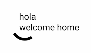 HOLA WELCOME HOME logo