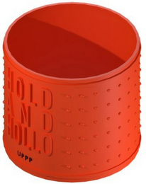 HOLD AND HOLLO UPPP logo