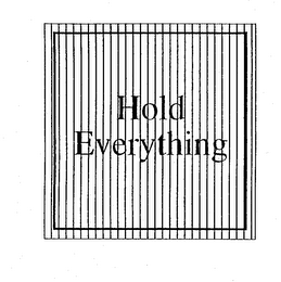 HOLD EVERYTHING logo