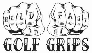 HOLD FAST GOLF GRIPS logo