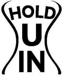 HOLD U IN logo