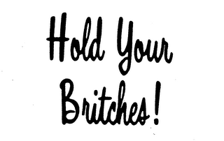 HOLD YOUR BRITCHES! logo