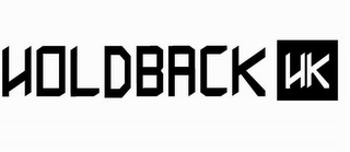 HOLDBACK HK logo