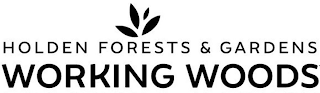 HOLDEN FORESTS & GARDENS WORKING WOODS logo