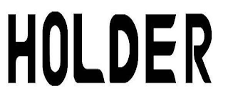 HOLDER logo