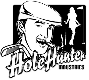 HOLE HUNTER INDUSTRIES logo