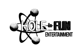 HOLE-IN-FUN ENTERTAINMENT logo