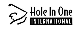 HOLE IN ONE INTERNATIONAL logo