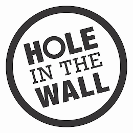 HOLE IN THE WALL logo