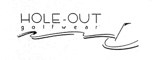 HOLE-OUT GOLFWEAR logo