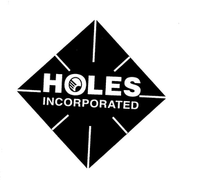 HOLES INCORPORATED logo