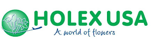 HOLEX USA A WORLD OF FLOWERS logo