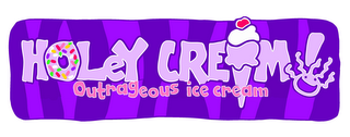 HOLEY CREAM OUTREGEOUS ICE CREAM logo