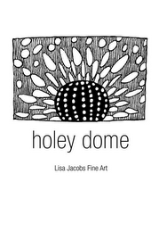 HOLEY DOME LISA JACOBS FINE ART logo