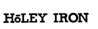 HOLEY IRON logo