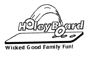 HOLEYBOARD WICKED GOOD FAMILY FUN! logo