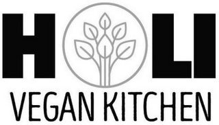 HOLI VEGAN KITCHEN logo