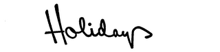 HOLIDAY logo
