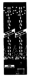 HOLIDAY CONDOM logo