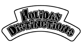 HOLIDAY DISTINCTIONS logo