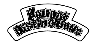 HOLIDAY DISTINCTIONS logo