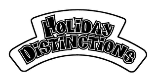 HOLIDAY DISTINCTIONS logo