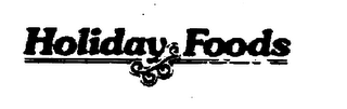 HOLIDAY FOODS logo
