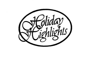 HOLIDAY HIGHLIGHTS logo
