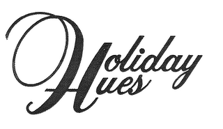HOLIDAY HUES logo
