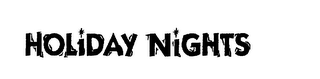 HOLIDAY NIGHTS logo