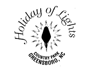HOLIDAY OF LIGHTS COUNTRY PARK GREENSBORO, NC logo