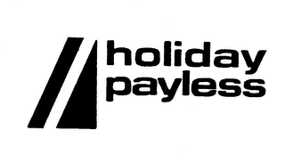 HOLIDAY PAYLESS logo